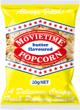 MOVIETIME BUTTER POPCORN 30G x 24