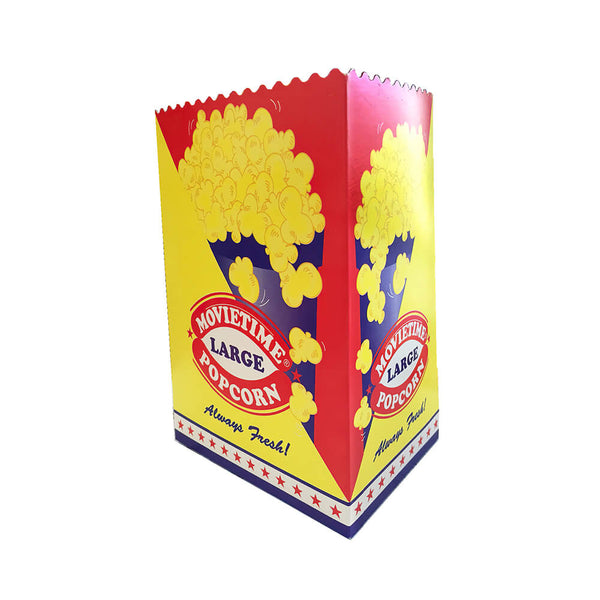 Large Movietime popcorn boxes, carton of 200